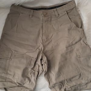 Transnine Tan Cargo Shorts